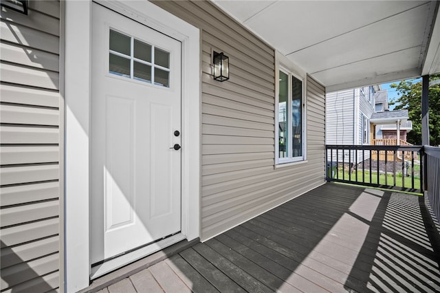 1317 Indiana Ave, Monaca, PA 15061 - view of wooden porch