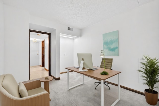 2011 Thornberry Dr, Ross Twp, PA 15237 - office space with light colored carpet and a textured ceiling