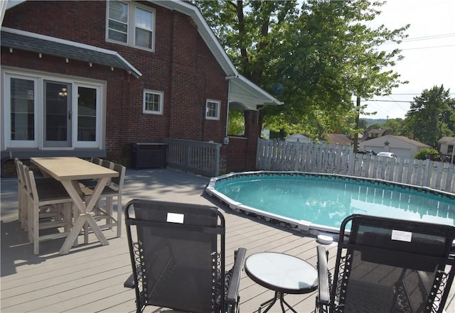 321 Hansen Ave, Franklin Twp, PA 16117 - view of pool with a deck and outdoor dining space