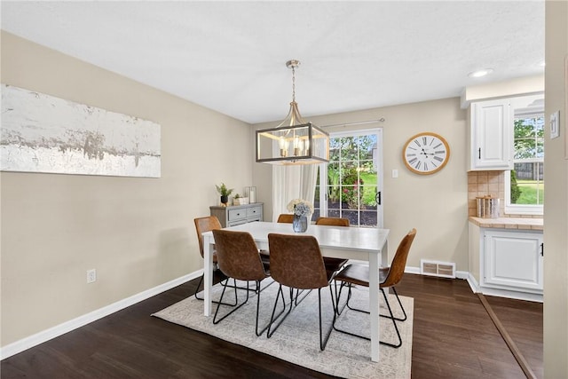 555 Madison St, Mccandless, PA 15237 - dining space with dark wood-style floors and recessed lighting