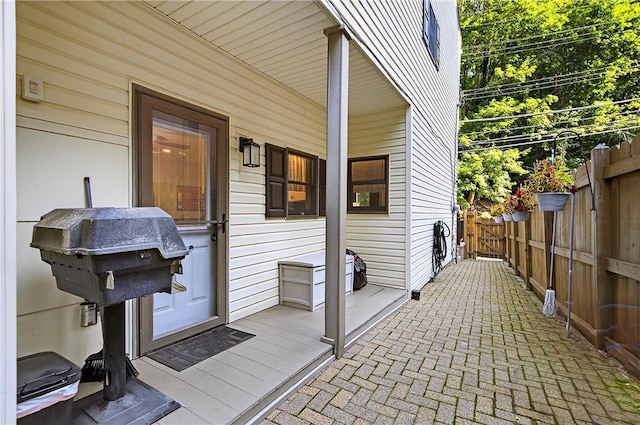 1615 Wicklines Ln, Troy Hill, PA 15212 - view of patio / terrace with area for grilling