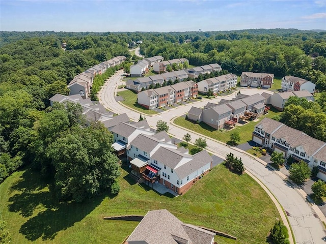 304 Horizon Dr, Monroeville, PA 15146 - aerial perspective of suburban area featuring a heavily wooded area