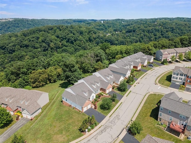 304 Horizon Dr, Monroeville, PA 15146 - aerial perspective of suburban area featuring a heavily wooded area