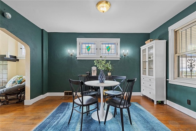 107 Imogene Rd, Greenfield, PA 15217 - dining room featuring wood finished floors and baseboards