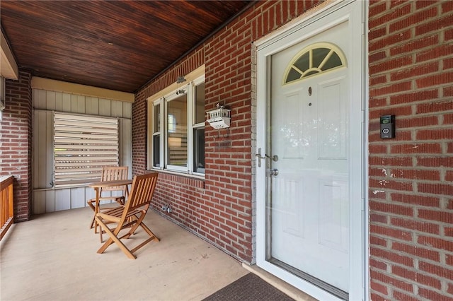 107 Imogene Rd, Greenfield, PA 15217 - entrance to property featuring covered porch and brick siding