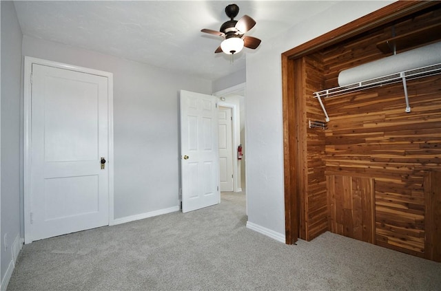 404 Emerson, Munhall, PA 15120 - unfurnished bedroom featuring carpet flooring, a ceiling fan, and a closet