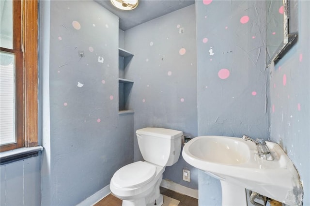 302 38th St, Lawrenceville, PA 15201 - half bath with toilet and a sink