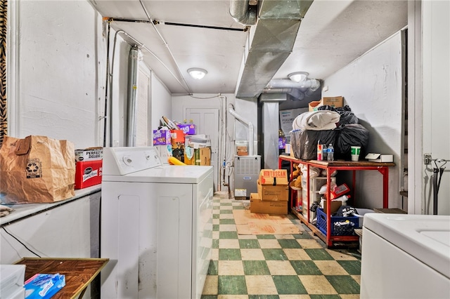 1807 Packer, Mckeesport, PA 15132 - finished below grade area featuring light floors, washer and dryer, and heating unit