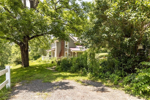1345 N Tower Rd, Perry Twp, PA 16123 - view of yard