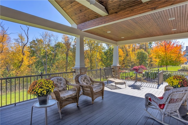 106 Orchard Dr, Pine Twp, PA 15044 - view of wooden deck