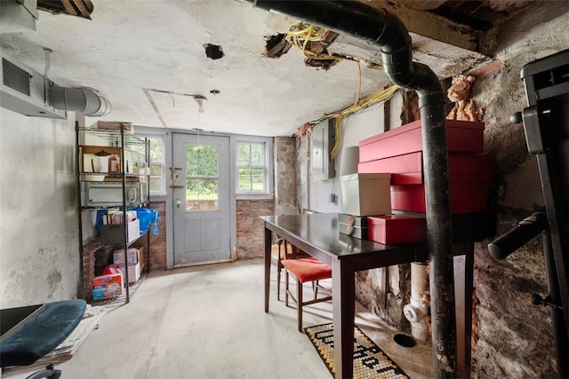 5671 Beacon St, Squirrel Hill, PA 15217 - basement featuring electric panel