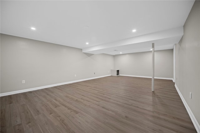 260 Stotler Rd, Penn Hills, PA 15235 - finished below grade area with recessed lighting and wood finished floors