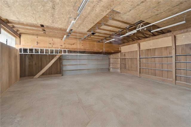 3650 Gibsonia Rd, Richland, PA 15044 - garage with wooden walls