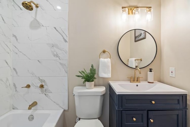 3415 Cedar Glen Dr, West Deer, PA 15101 - full bathroom with vanity and tub / shower combination