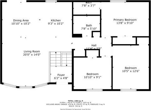 3415 Cedar Glen Dr, West Deer, PA 15101 - view of home floor plan