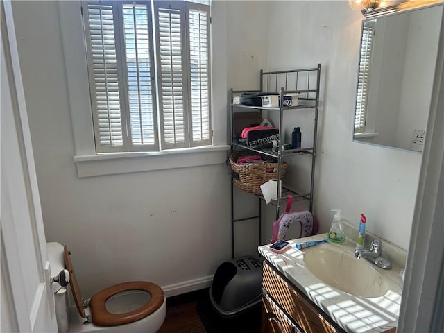 25 E Craig St, Uniontown, PA 15401 - bathroom with vanity and wood finished floors