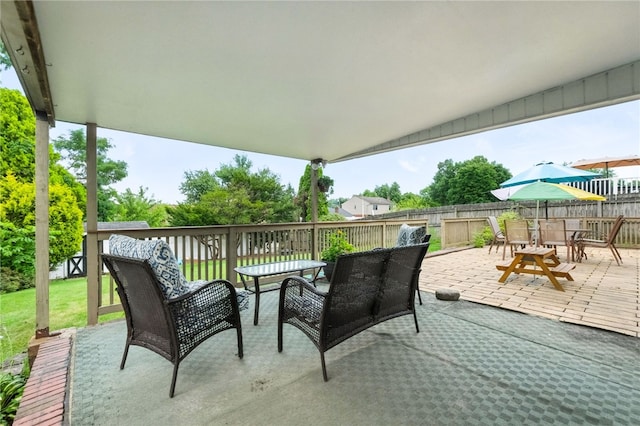 639 Blossom Dr, Baldwin Boro, PA 15236 - fenced backyard featuring outdoor dining space and a patio