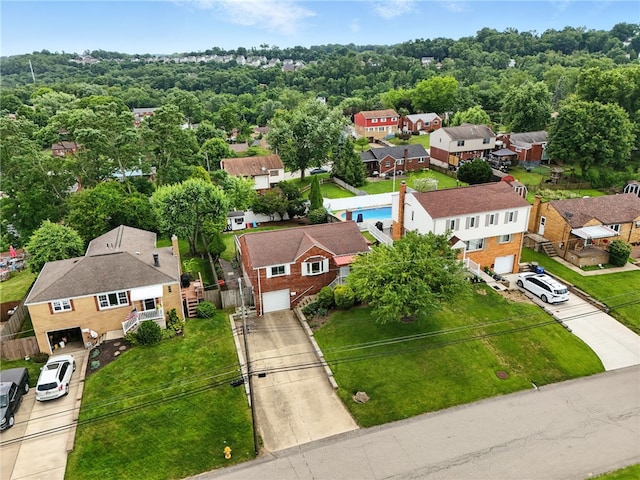 639 Blossom Dr, Baldwin Boro, PA 15236 - aerial perspective of suburban area