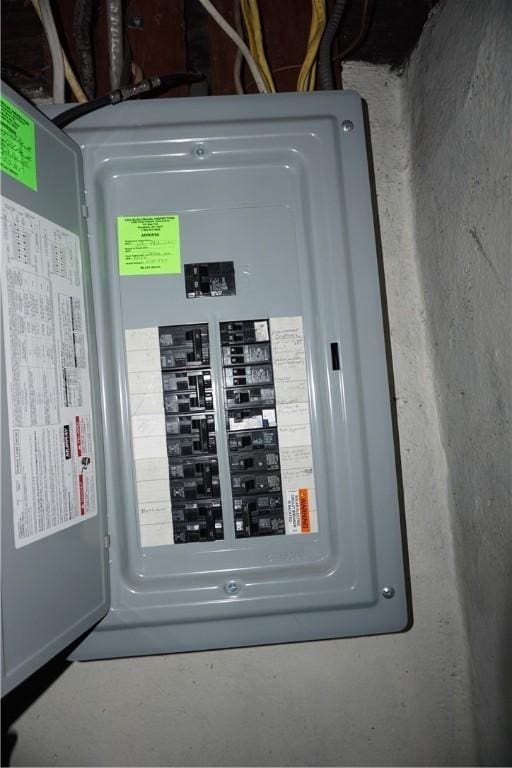 2430 Woodstock Ave, Swissvale, PA 15218 - utility room featuring electric panel