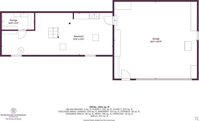 328 Thatcher Rd, Fairfield Twp, PA 15944 - view of floor plan / room layout