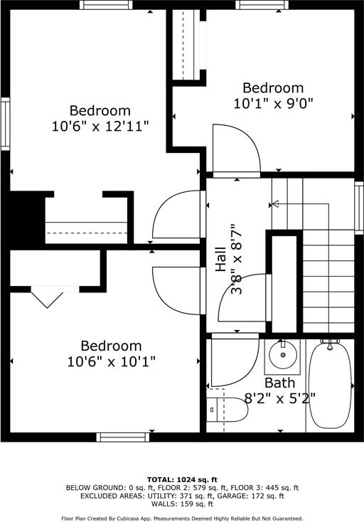 102 Clarks Ln, Adams Twp, PA 16046 - view of home floor plan