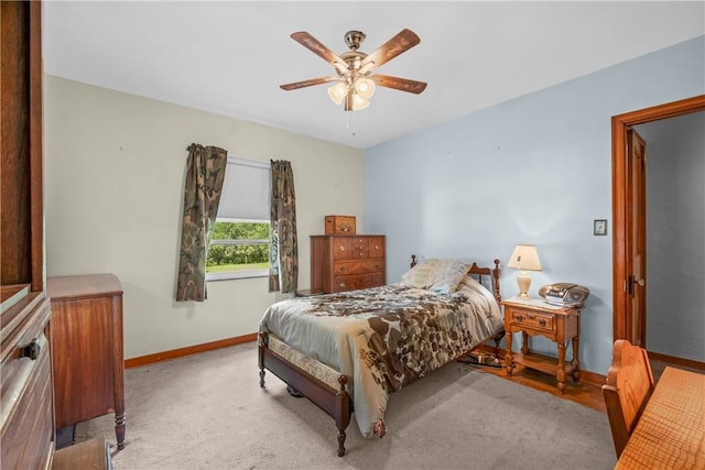 8 Harmar Dr, Cheswick, PA 15024 - bedroom featuring baseboards and ceiling fan