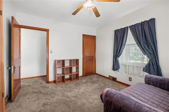 8 Harmar Dr, Cheswick, PA 15024 - carpeted bedroom featuring baseboards and ceiling fan