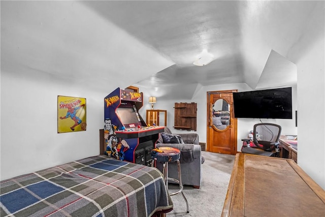 8 Harmar Dr, Cheswick, PA 15024 - bedroom with vaulted ceiling and carpet