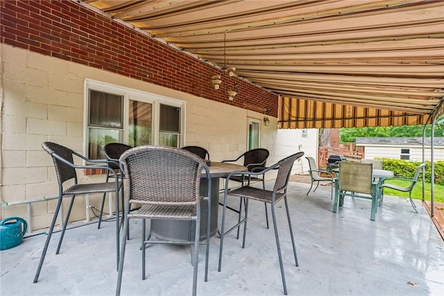 192 Glenfield Dr, Penn Hills, PA 15235 - view of patio / terrace featuring outdoor dining space
