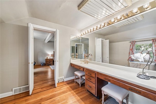 192 Glenfield Dr, Penn Hills, PA 15235 - bathroom featuring wood finished floors and vanity