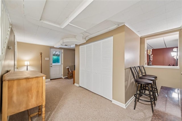 192 Glenfield Dr, Penn Hills, PA 15235 - hallway with carpet floors and baseboards