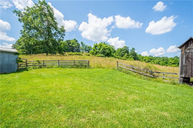 481 Dille Run Rd, Morris Twp, PA 15329 - view of yard with a rural view