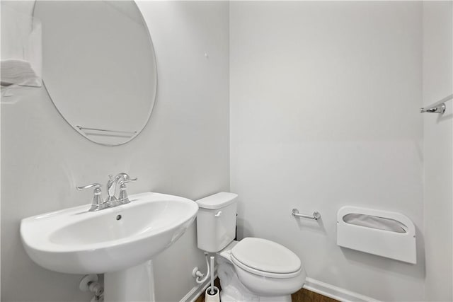 1208 Clear Springs Dr, Cecil, PA 15317 - half bath featuring toilet and a sink