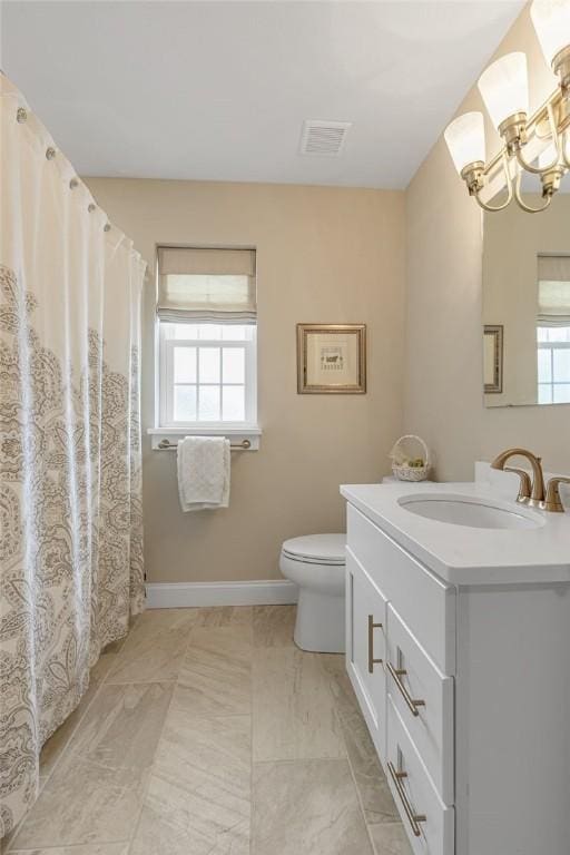 113 Dano Dr Unit 37, Ohioville, PA 15009 - bathroom featuring vanity and a chandelier