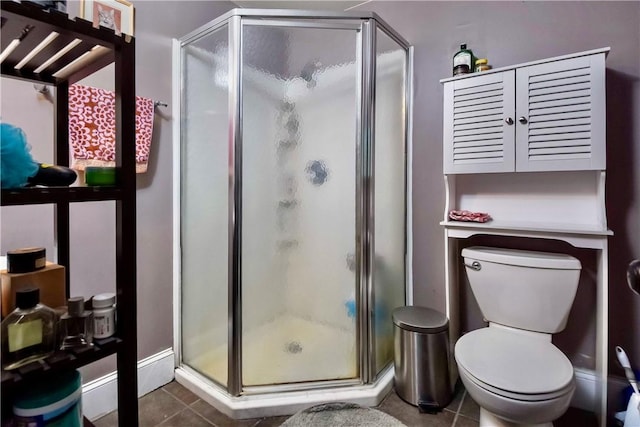 118 S 17th St, South Side, PA 15203 - full bathroom featuring tile patterned floors and a shower stall