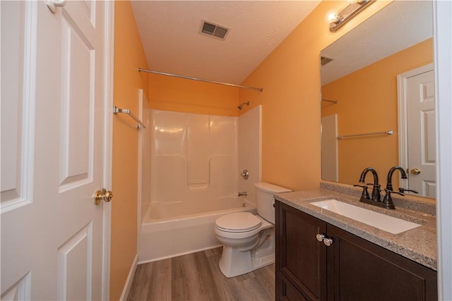 108 Arthur Ct, Richland, PA 15044 - bathroom with wood finished floors, vanity, and bathtub / shower combination