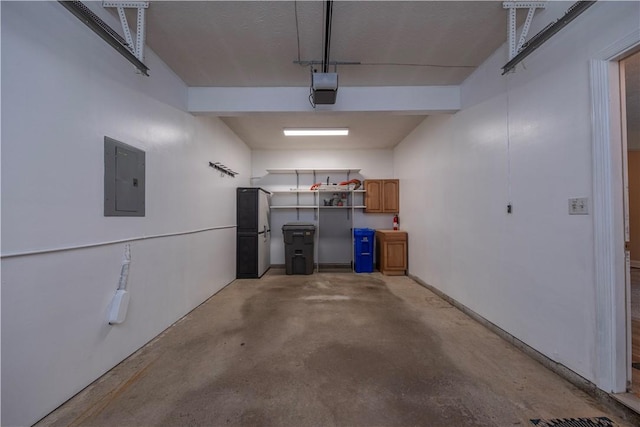 108 Arthur Ct, Richland, PA 15044 - garage featuring electric panel and a garage door opener