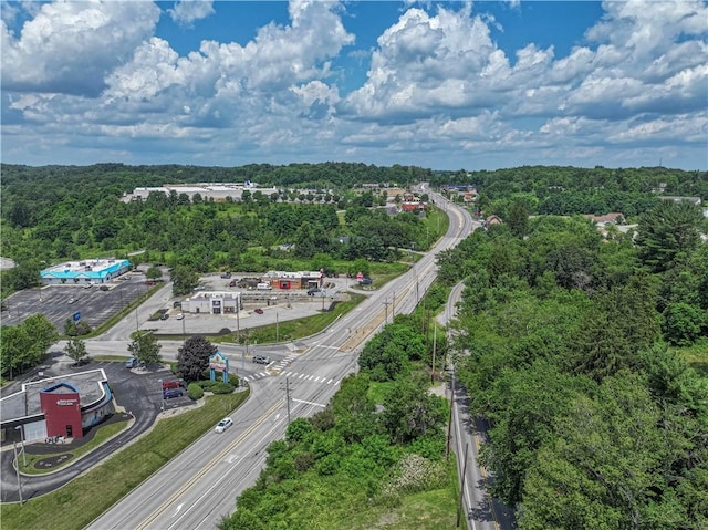 108 Arthur Ct, Richland, PA 15044 - drone / aerial view of a main thoroughfare and a forest