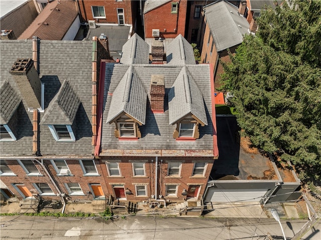175-177 43rd 1/2 St, Lawrenceville, PA 15201 - drone / aerial view