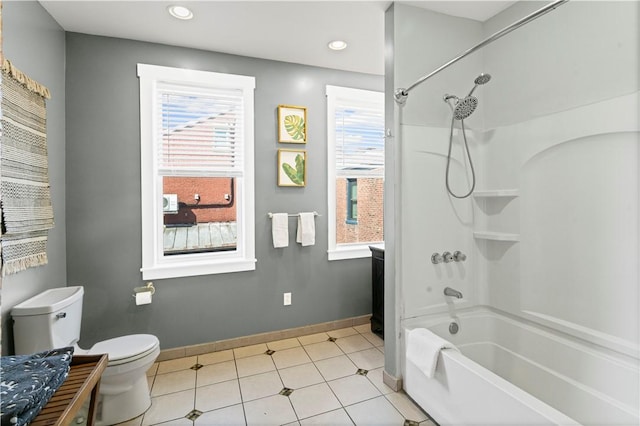 175-177 43rd 1/2 St, Lawrenceville, PA 15201 - full bath featuring healthy amount of natural light, shower / washtub combination, vanity, and recessed lighting