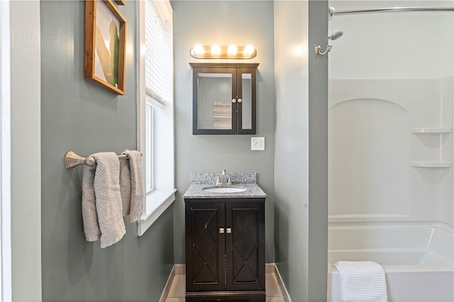 175-177 43rd 1/2 St, Lawrenceville, PA 15201 - full bath with vanity and bathing tub / shower combination