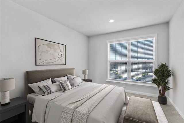 3155 Preston Way, Bridgeville, PA 15017 - carpeted bedroom with baseboards and recessed lighting