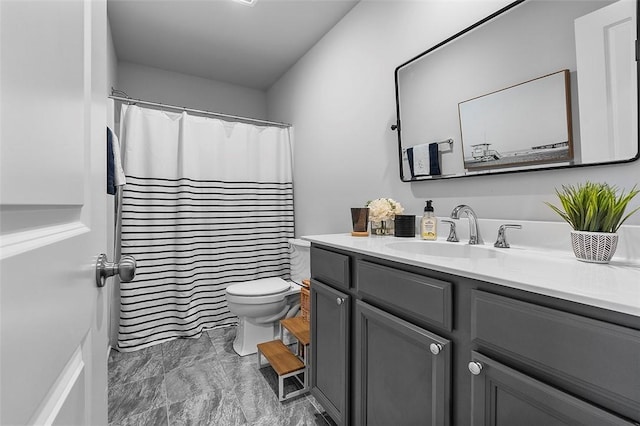 3155 Preston Way, Bridgeville, PA 15017 - full bath featuring vanity and marble look tiles