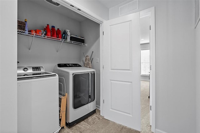 3155 Preston Way, Bridgeville, PA 15017 - washroom with washer and dryer and light colored carpet