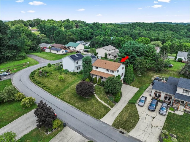 358 Shannon Cir, Daugherty Twp, PA 15066 - view of property location featuring nearby suburban area and a heavily wooded area