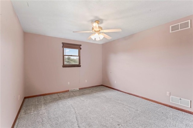 358 Shannon Cir, Daugherty Twp, PA 15066 - carpeted spare room with ceiling fan and baseboards