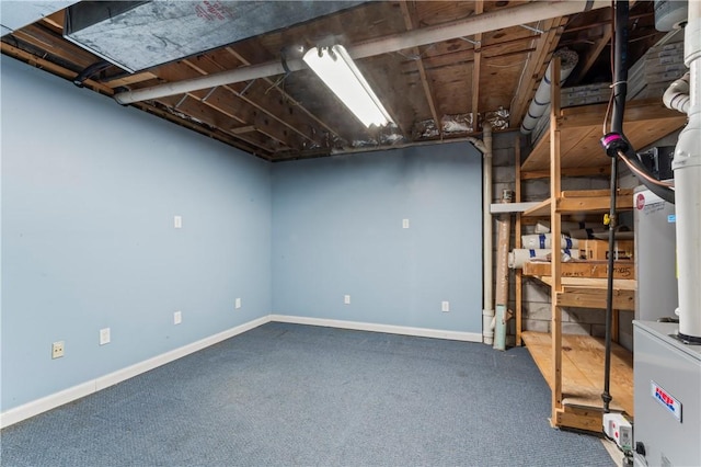 358 Shannon Cir, Daugherty Twp, PA 15066 - below grade area with carpet and baseboards