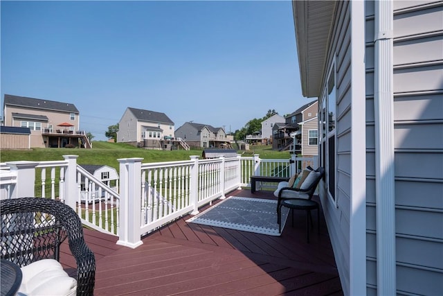107 Marias Way S, Park, PA 15129 - deck with a residential view and a lawn