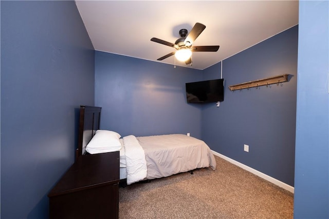 107 Marias Way S, Park, PA 15129 - carpeted bedroom featuring baseboards and ceiling fan