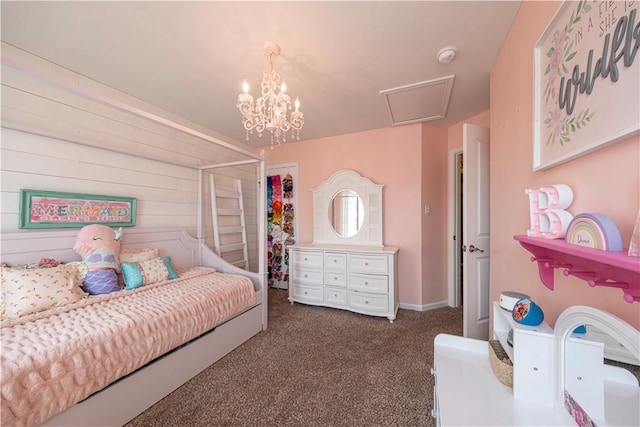 107 Marias Way S, Park, PA 15129 - bedroom with dark carpet and a closet